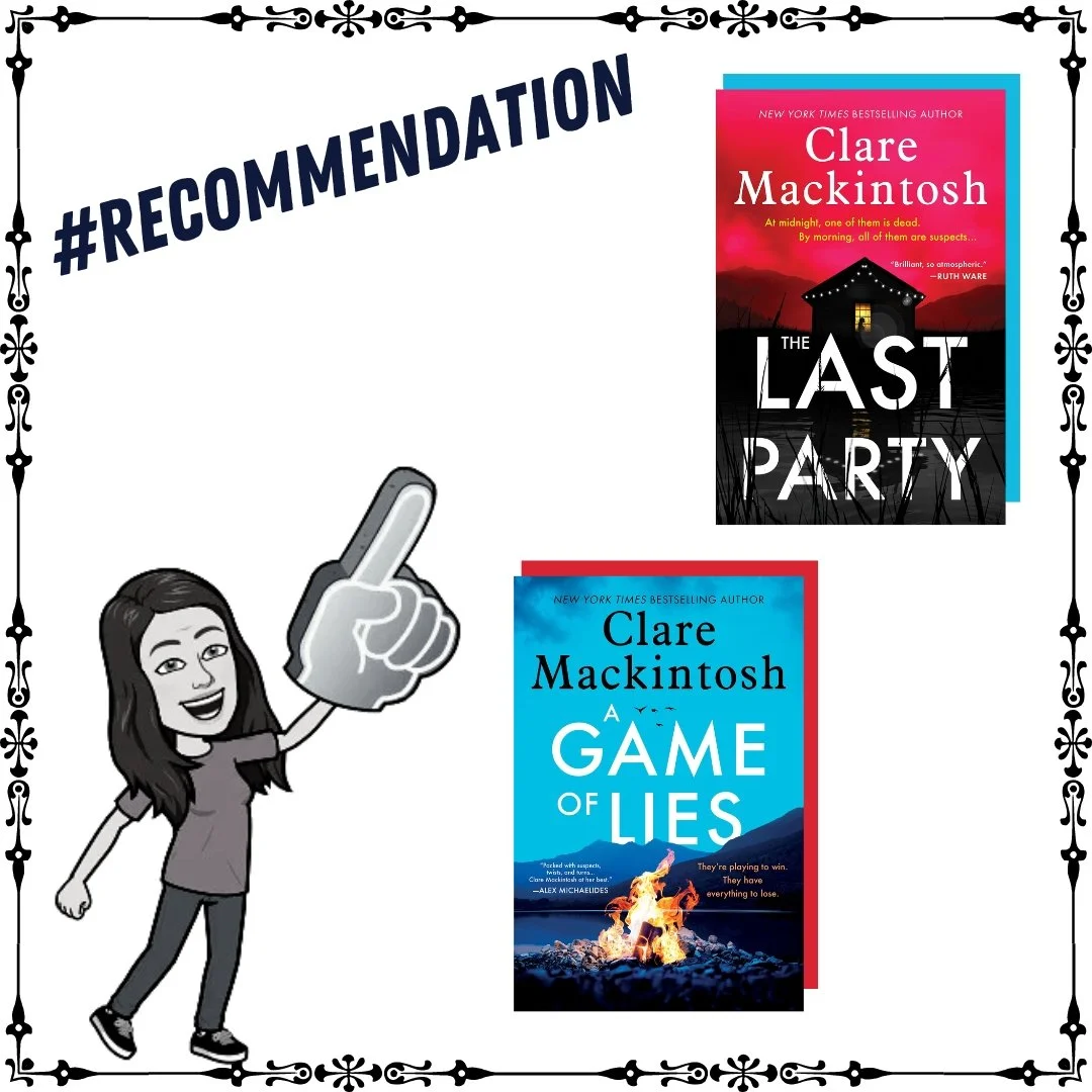 The Last Party and A Game of Lies by Clare Mackintosh