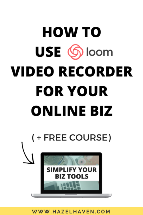How To Use Loom Video Recorder For Your Online Business My Review