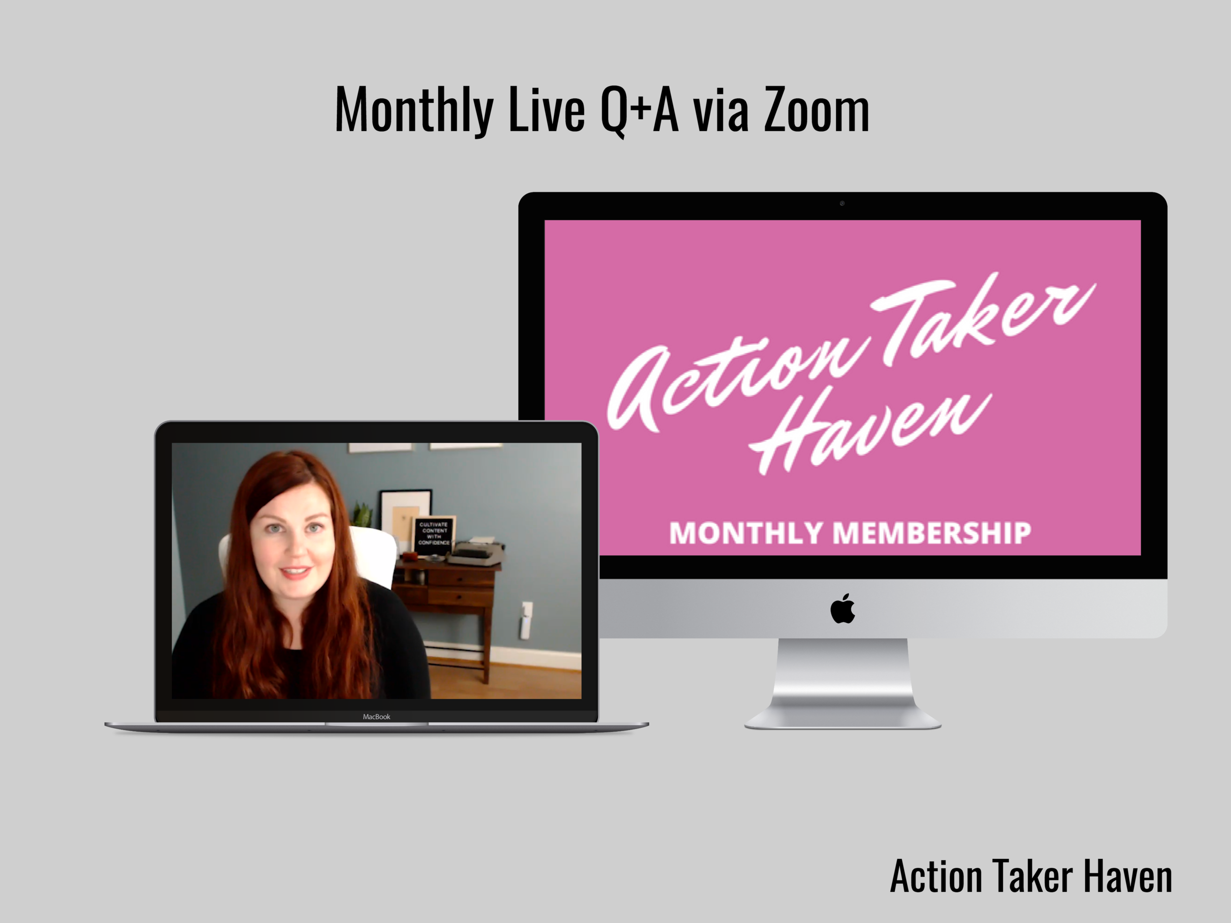 Join us in the Action Taker Haven a monthly membership for business owners! #onlinebusiness #actiontakerhaven #blogging