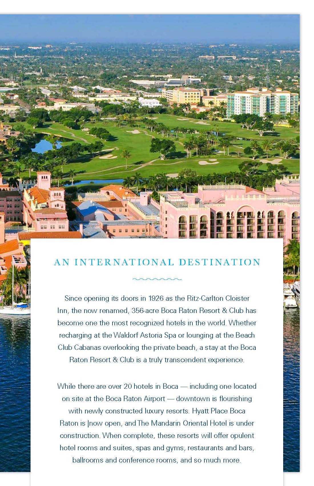 Client: City of Boca Raton, Office of Economic Development