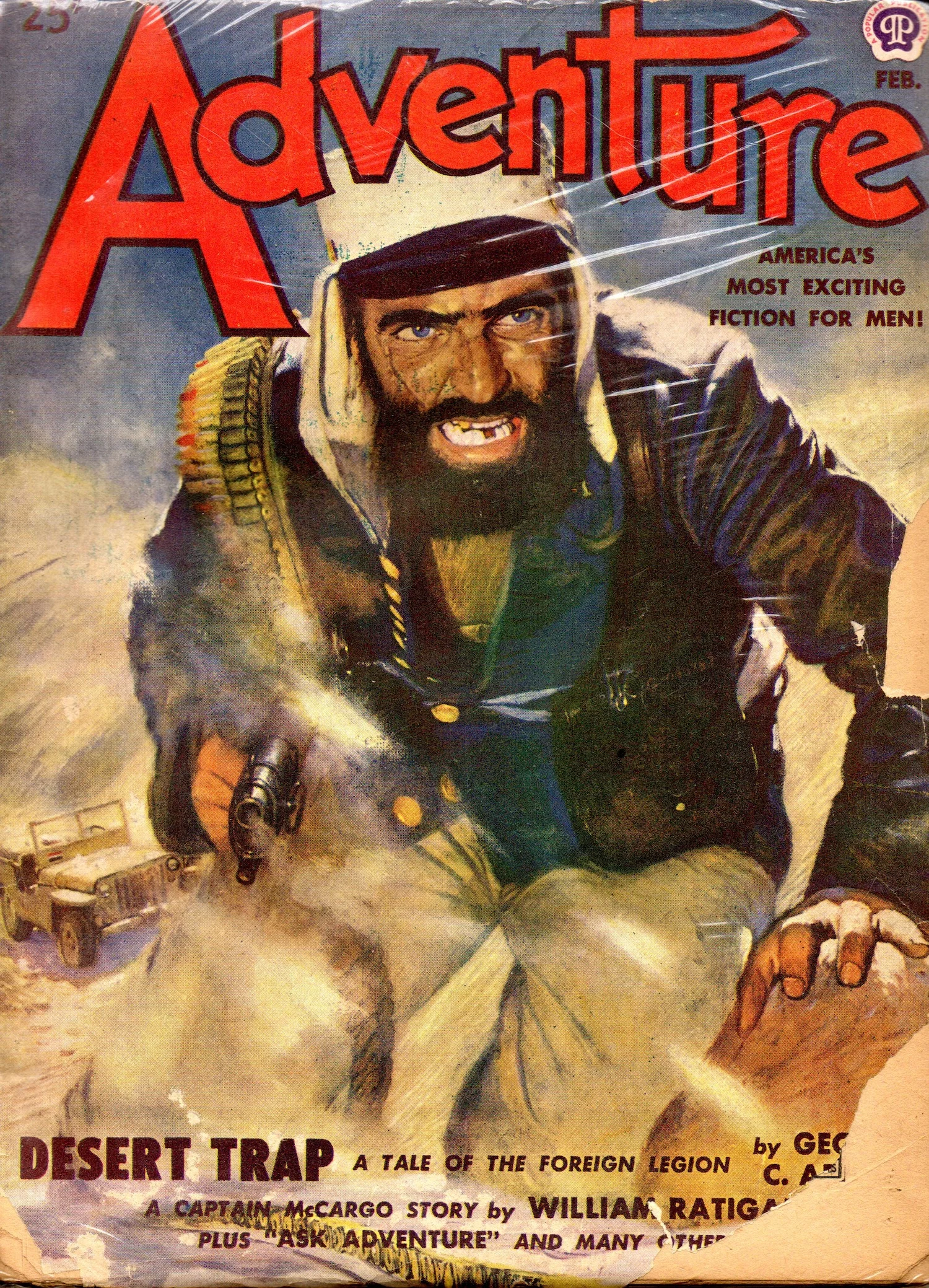 Adventure Feb 1950