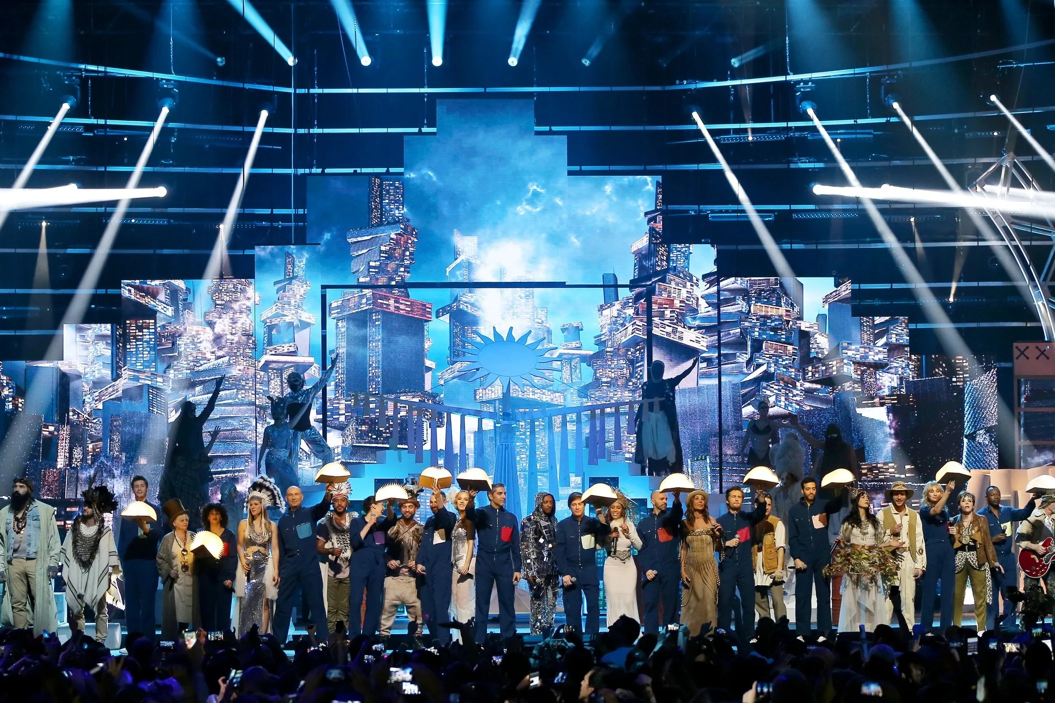 Enfoirés Concert Paris, Jan. 2019