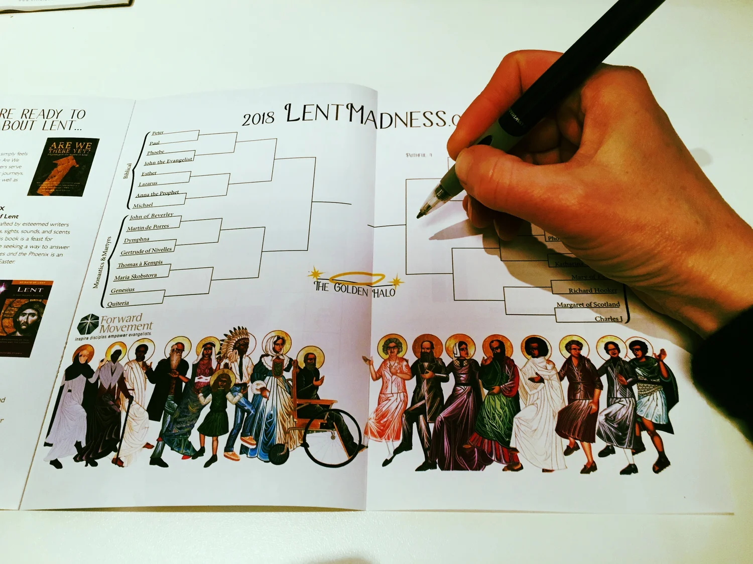 Lent Madness 2018 episode artwork