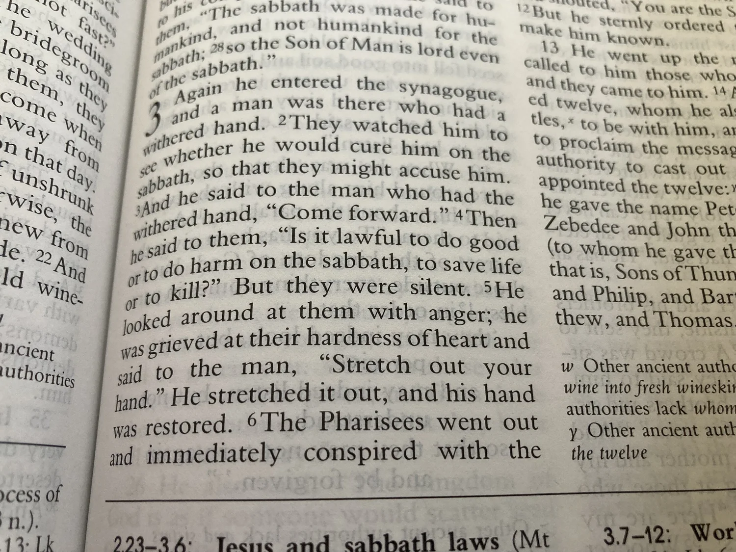 Man With The Withered Hand