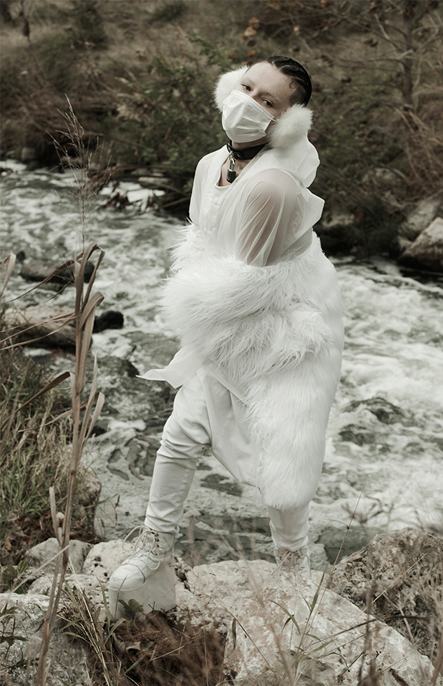 Dru photographed by Essentials Studio Styling by Jonathan Acosta Photo by Fabian Villa Lighting by Steven Casanova and Noah Acevedo