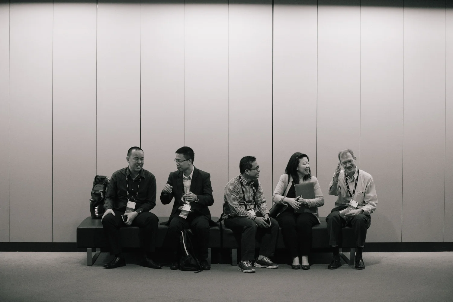 Black and White attendees