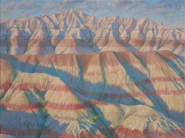Big Foot Pass 3 | 2006 | oil on canvas | 18" x 24"