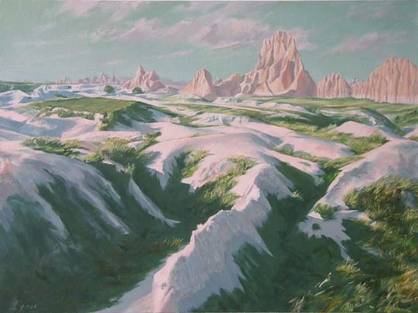 Deer Haven 2 | 2006 | oil on canvas | 18" x 24"