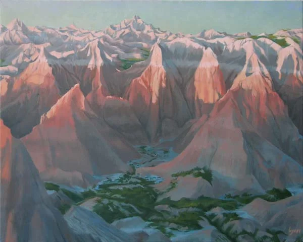 Dusk, Deer Haven | 2006 | oil on canvas | 16" x 20"