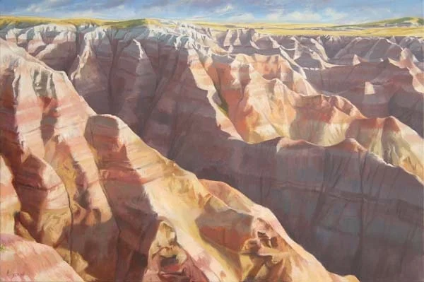 Big Badlands | 2006 | oil on canvas | 24" x 36"