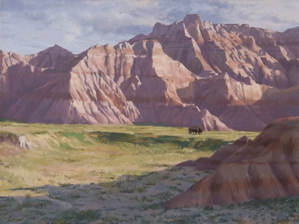 Bison # 6 | 2008 | oil on canvas | 18" x 24"