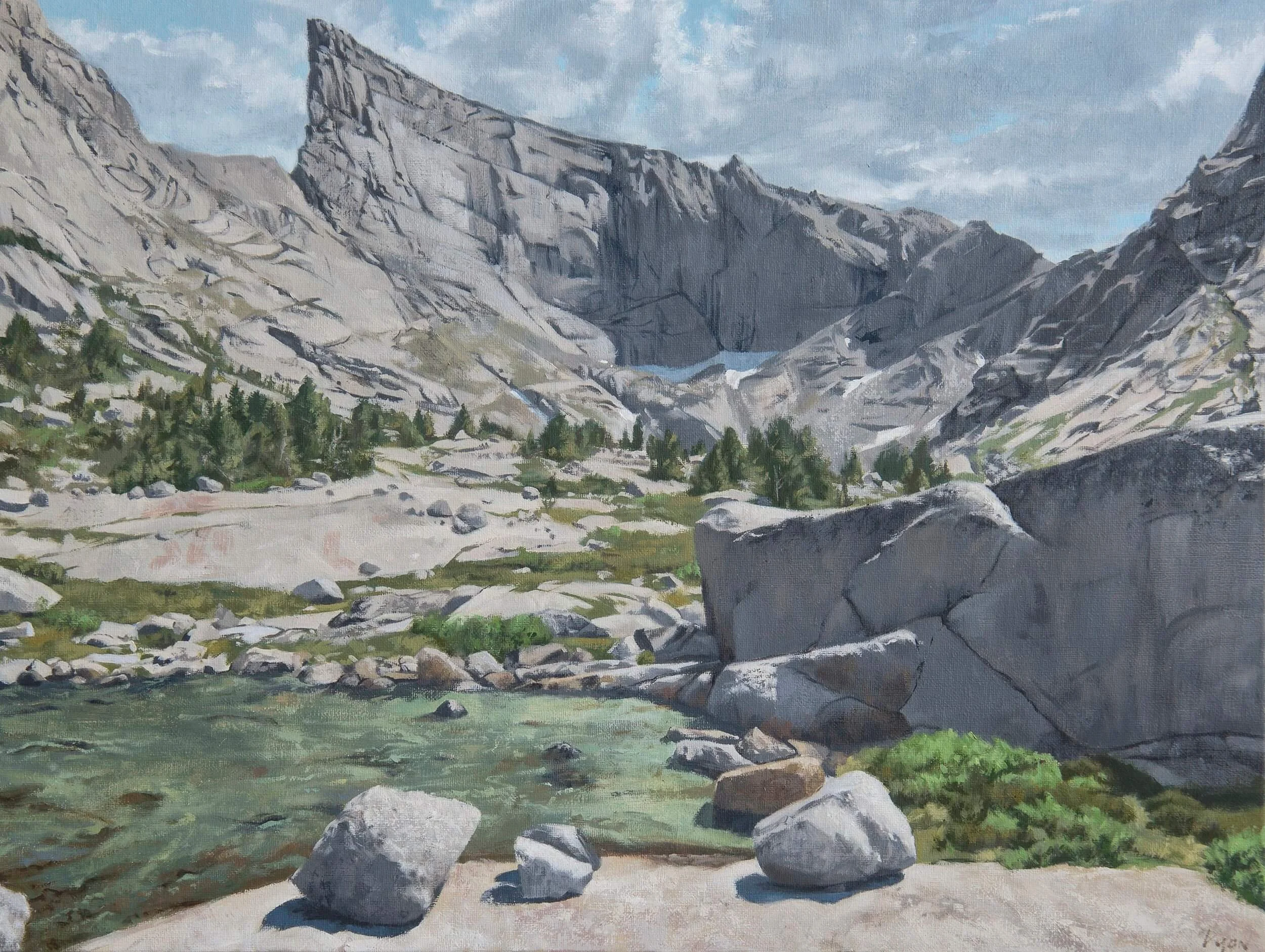 East Temple #3, oil on canvas, 2022 (Copy)