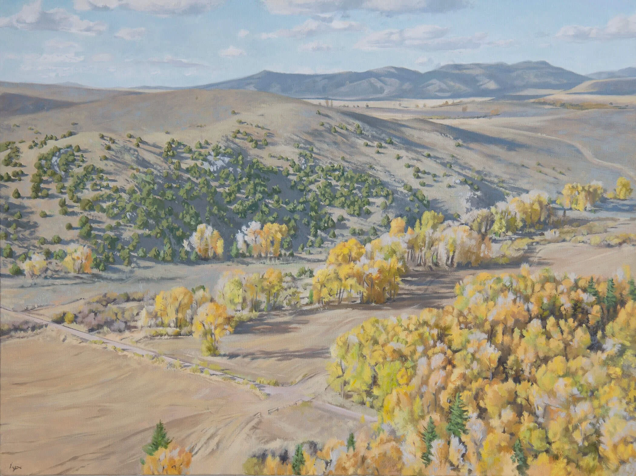 Ranch, 24" x 32", oil on canvas, 2020 (Copy)