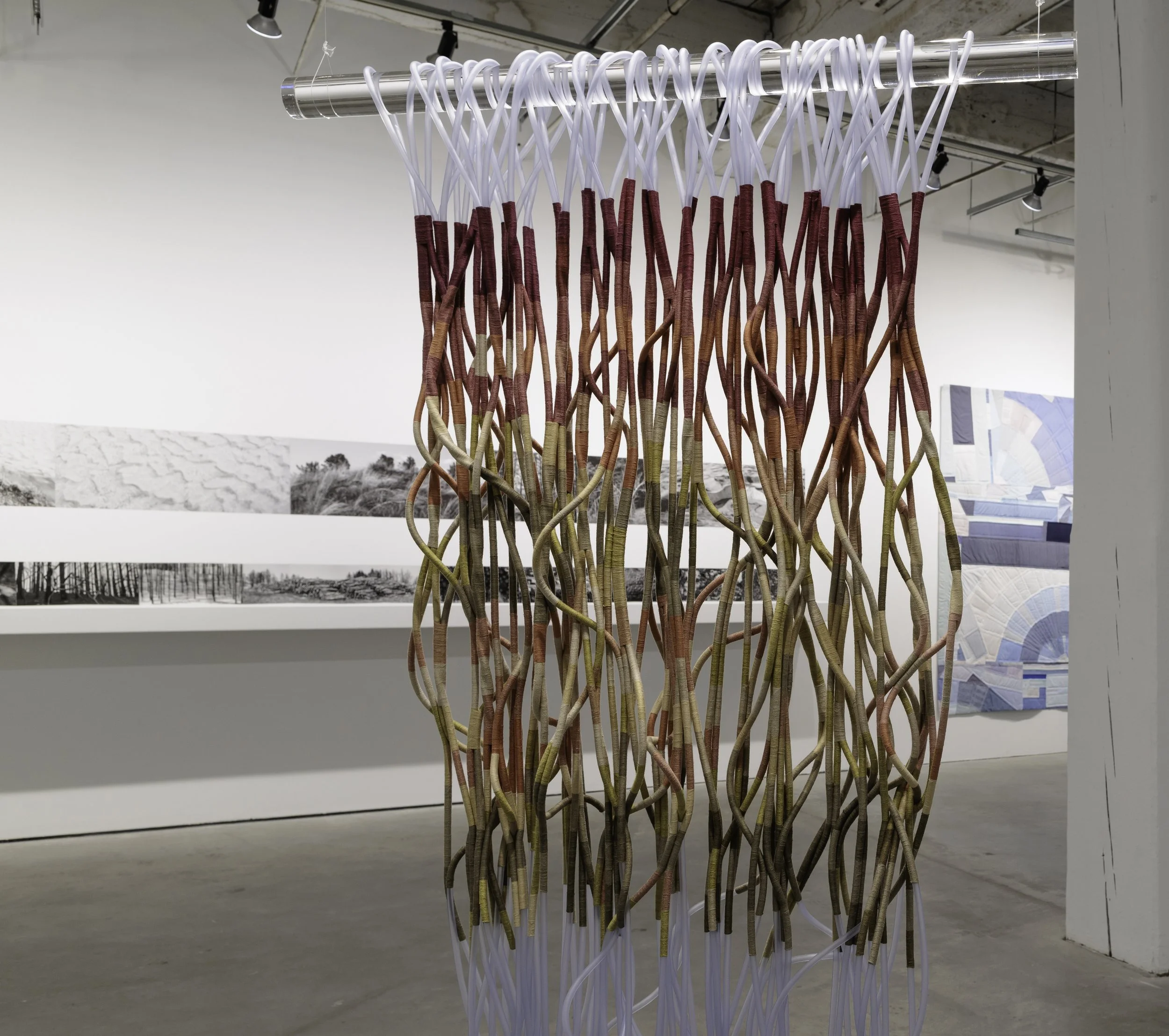 From the Great Lakes to the Great Plains: The Visible Current of Climate Change, Bemis Center for Contemporary Arts, photo by Colin Conces