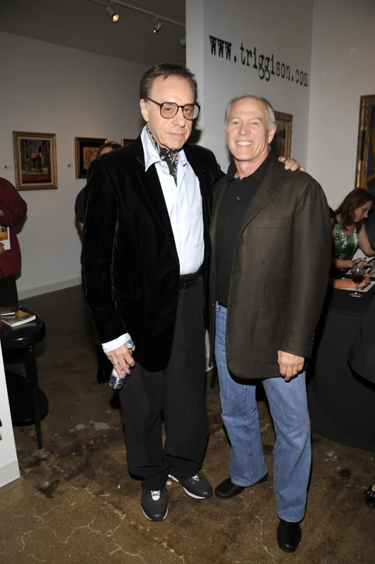 Peter Bogdanovich, Frank Marshall; (John M. Heller/Getty Images)