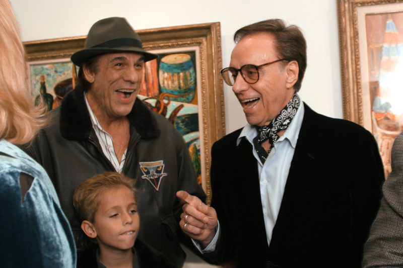 Robert Davi and son, Peter Bogdanovich