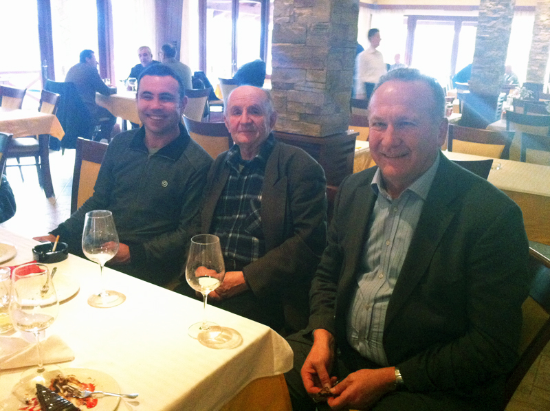 Nicola Rogić, Bosko Pauković, Mayor Goran Vuković