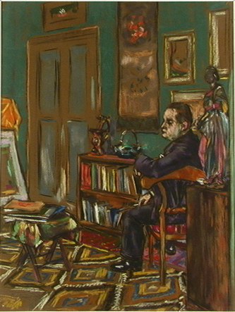 Roman in the Study by Borislav Bogdanovich