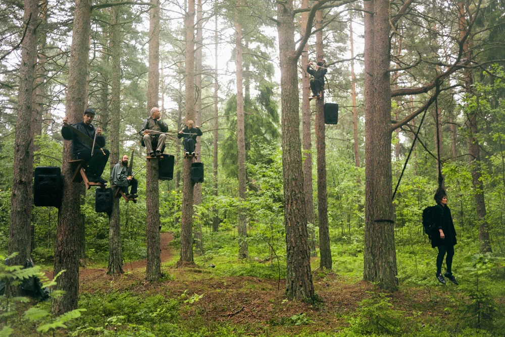 Natural Enough?, 2010. Performance at Hove Festival, Arendal, Norway.