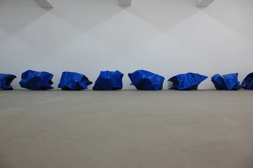  Encounters: Gallery Exit Yang Xinguang, Blue, 2013