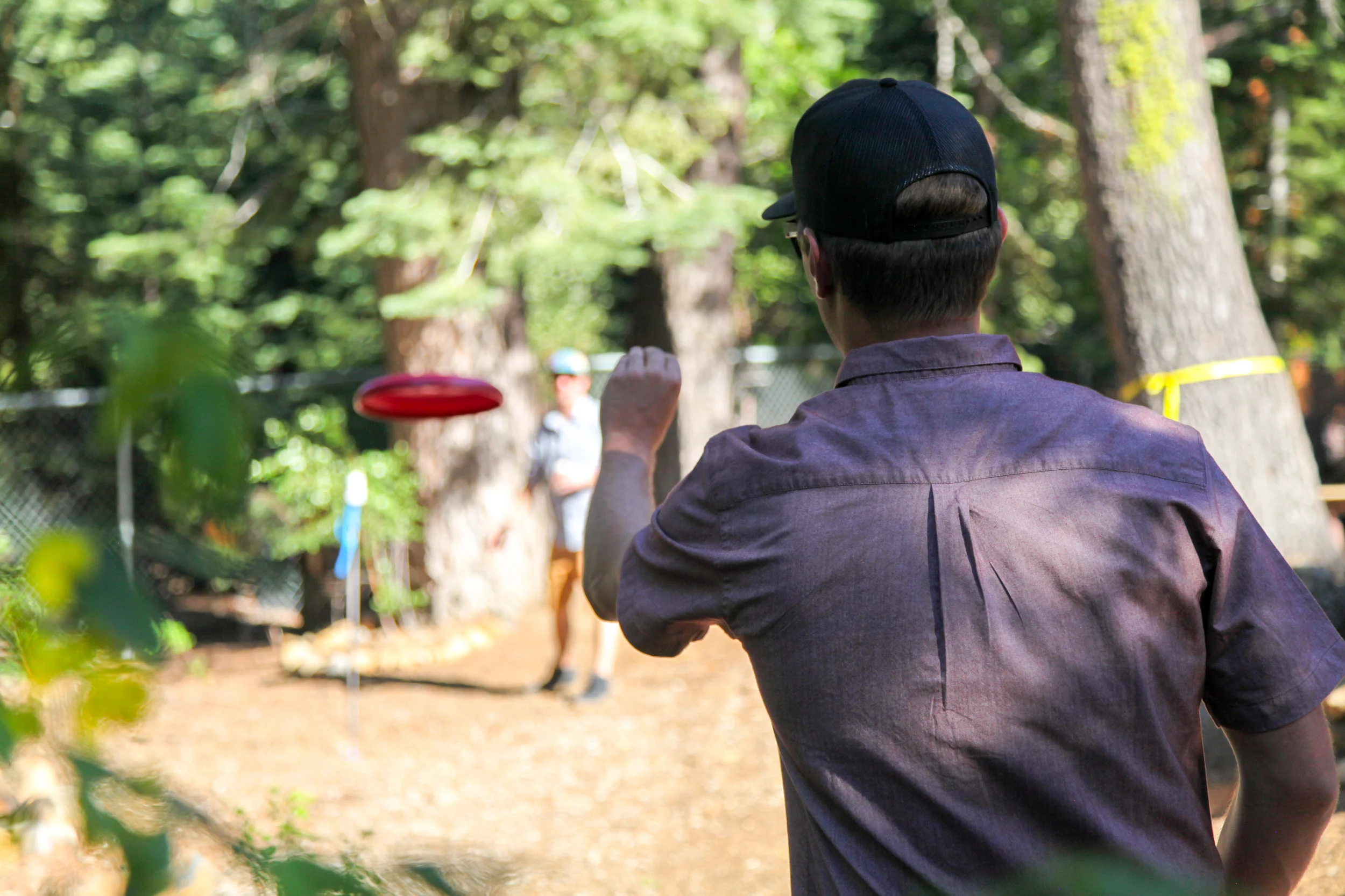 Taken in a friend's backyard during a video shoot for Flylow's new spring line, debuting spring 2016.