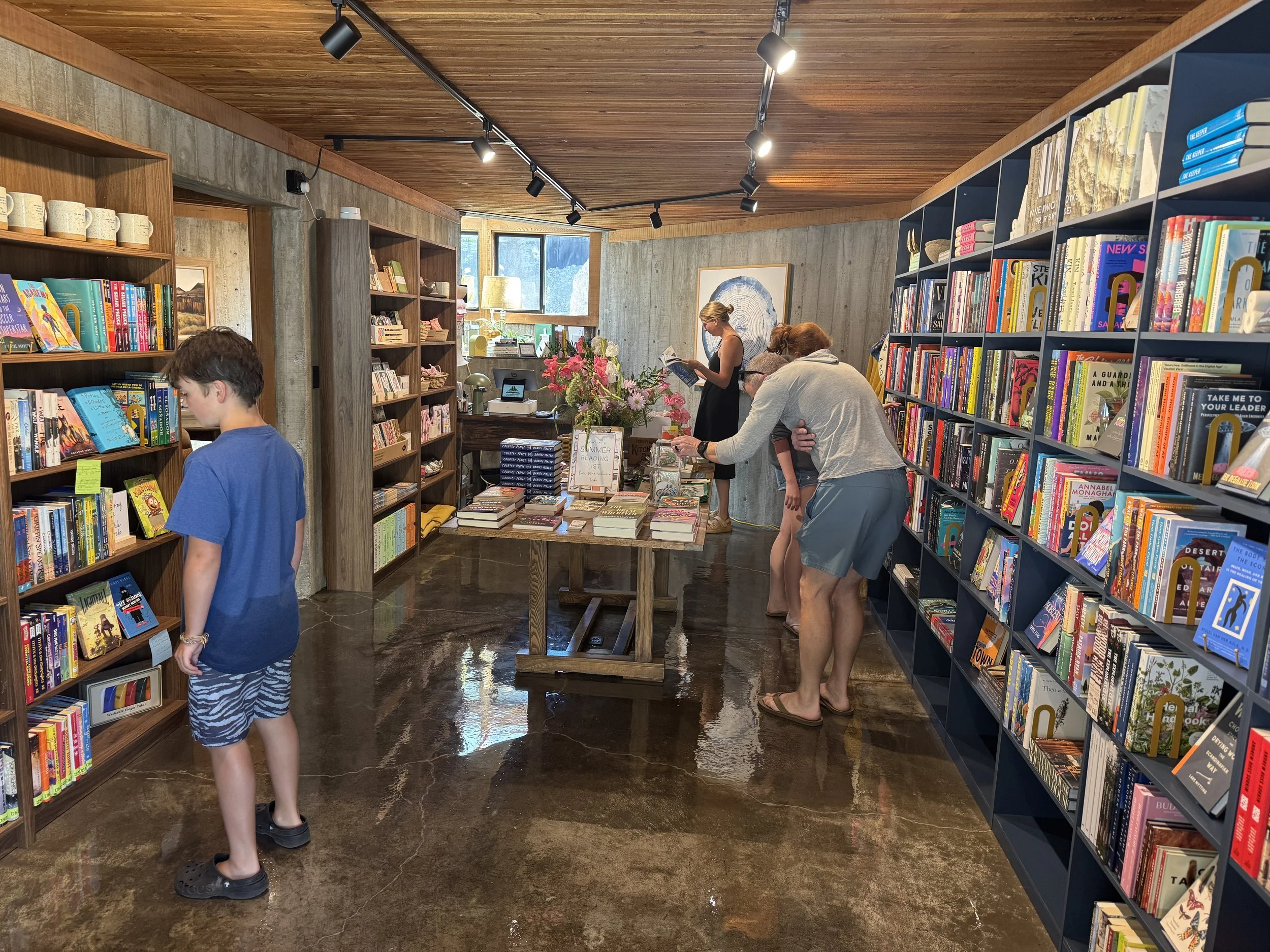 New Bookstore Opens (Underground) in Tahoe City