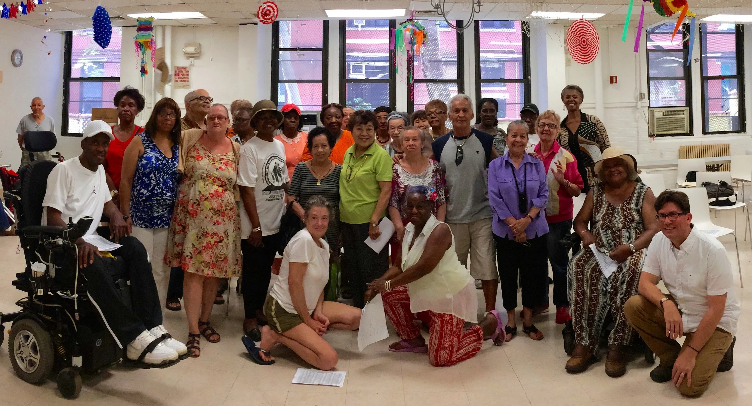 The Carter Burden Singers: The Carter Burden Center for the Aging, NYC
