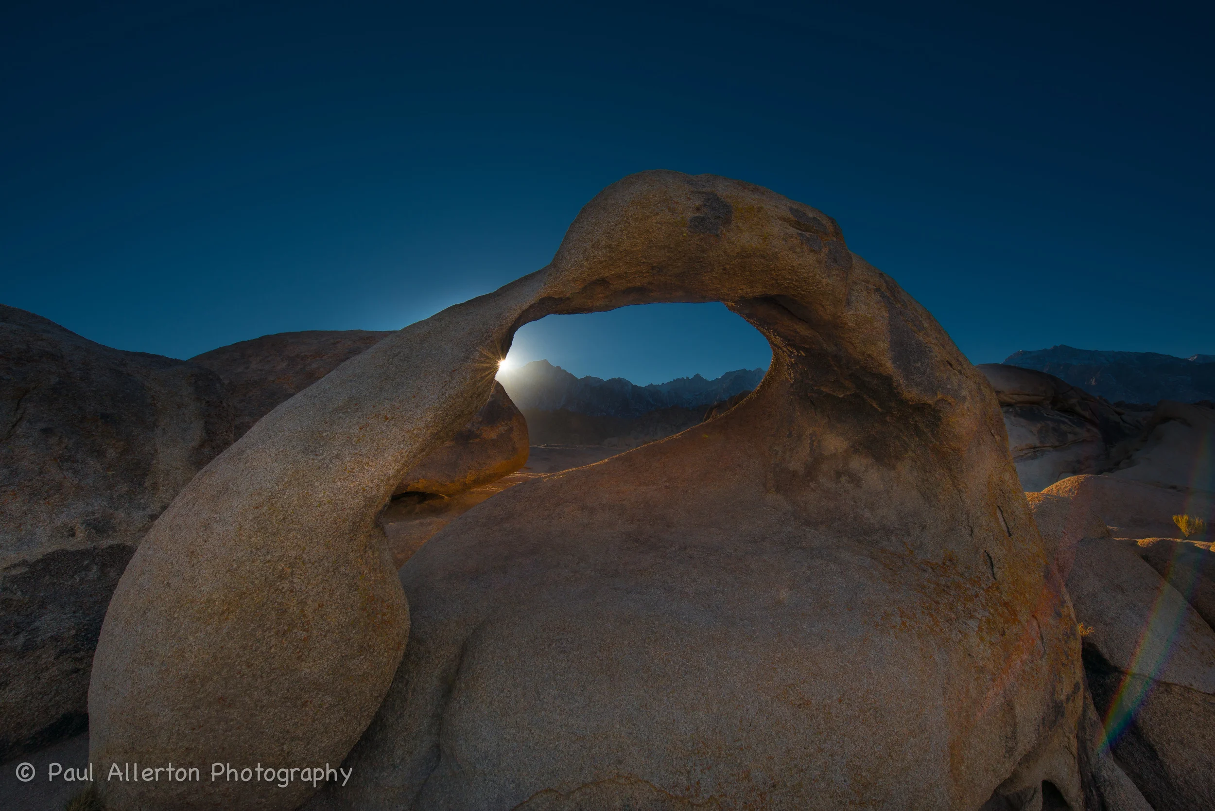 Mobius Arch Sunset