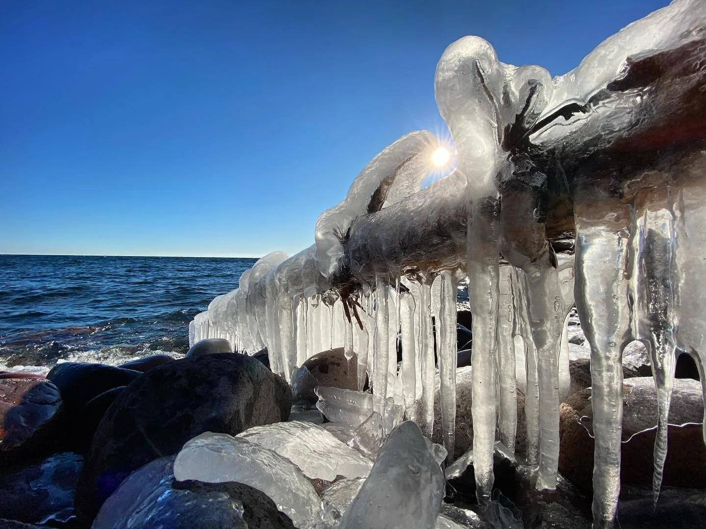 Calm after the storm.