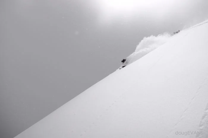 Coolest shot ever taken of Mark by @dougtheskier 