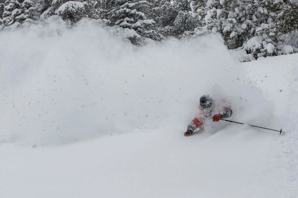 Mark enjoying the Colorado powder snow PC @jeffcricco 