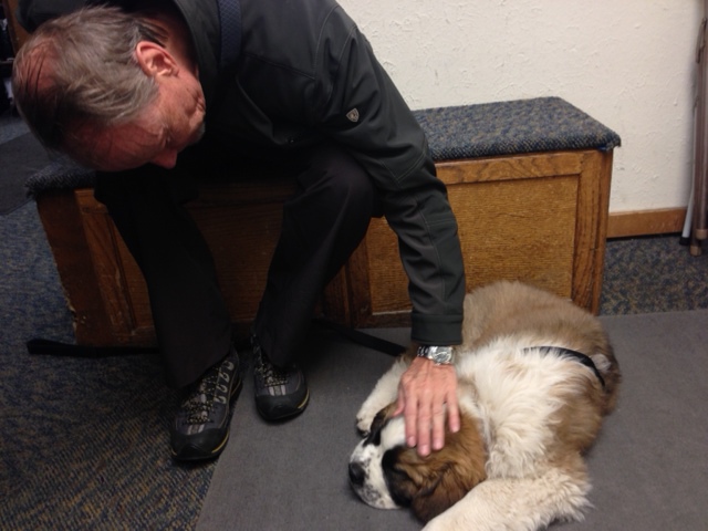 Jack with Miles - Vail, Colorado 4/2014