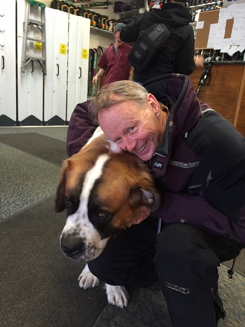 Jack with Miles - Vail, Colorado 3/2015