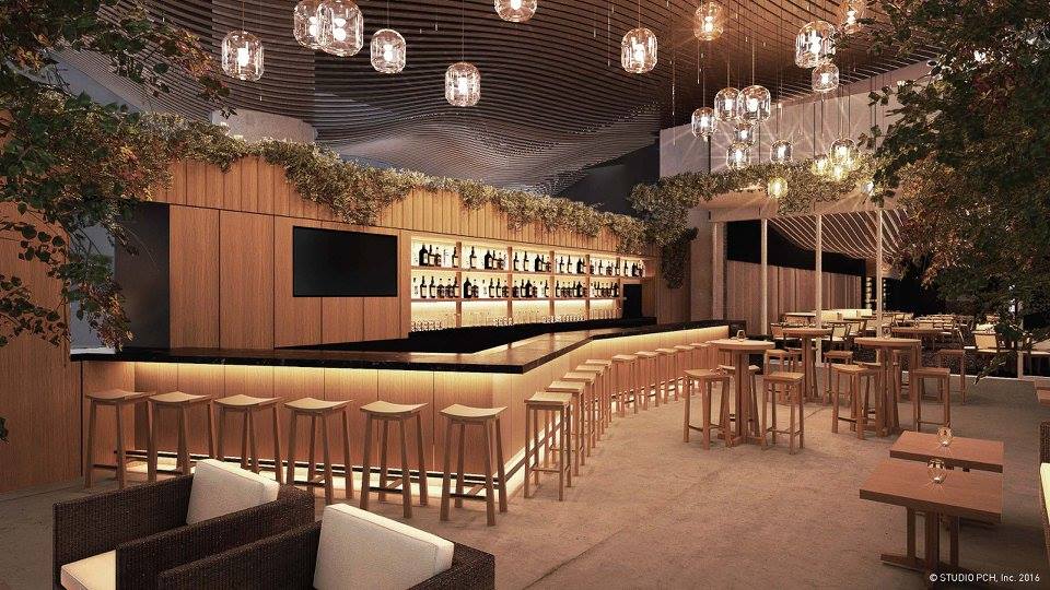 Nobu Honolulu Open-Air Bar & Lounge. Photo credit: Nobu Honolulu