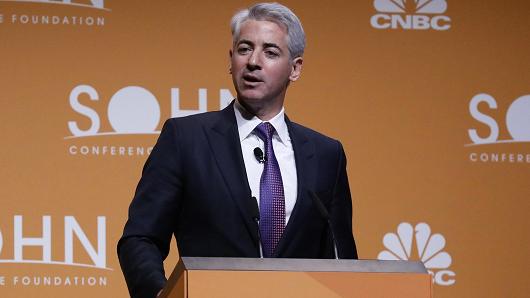 Bill Ackman speaking at the 22nd Annual Sohn Investment Conference on May 8, 2017. Photo: Heidi Gutman | CNBC