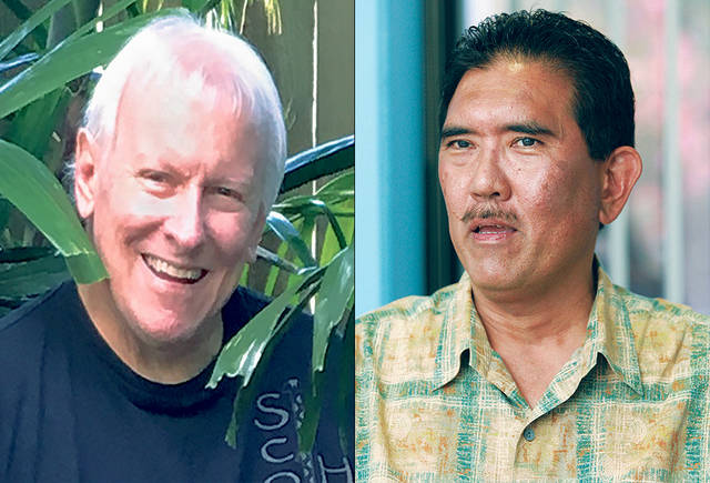 Photo: Honolulu Star-Advertiser Gov. David Ige has not chosen new members to fill the seats of Steve Scott, left, and Jason Okuhama, two of the nine board members of the Hawaii Community Development Authority.