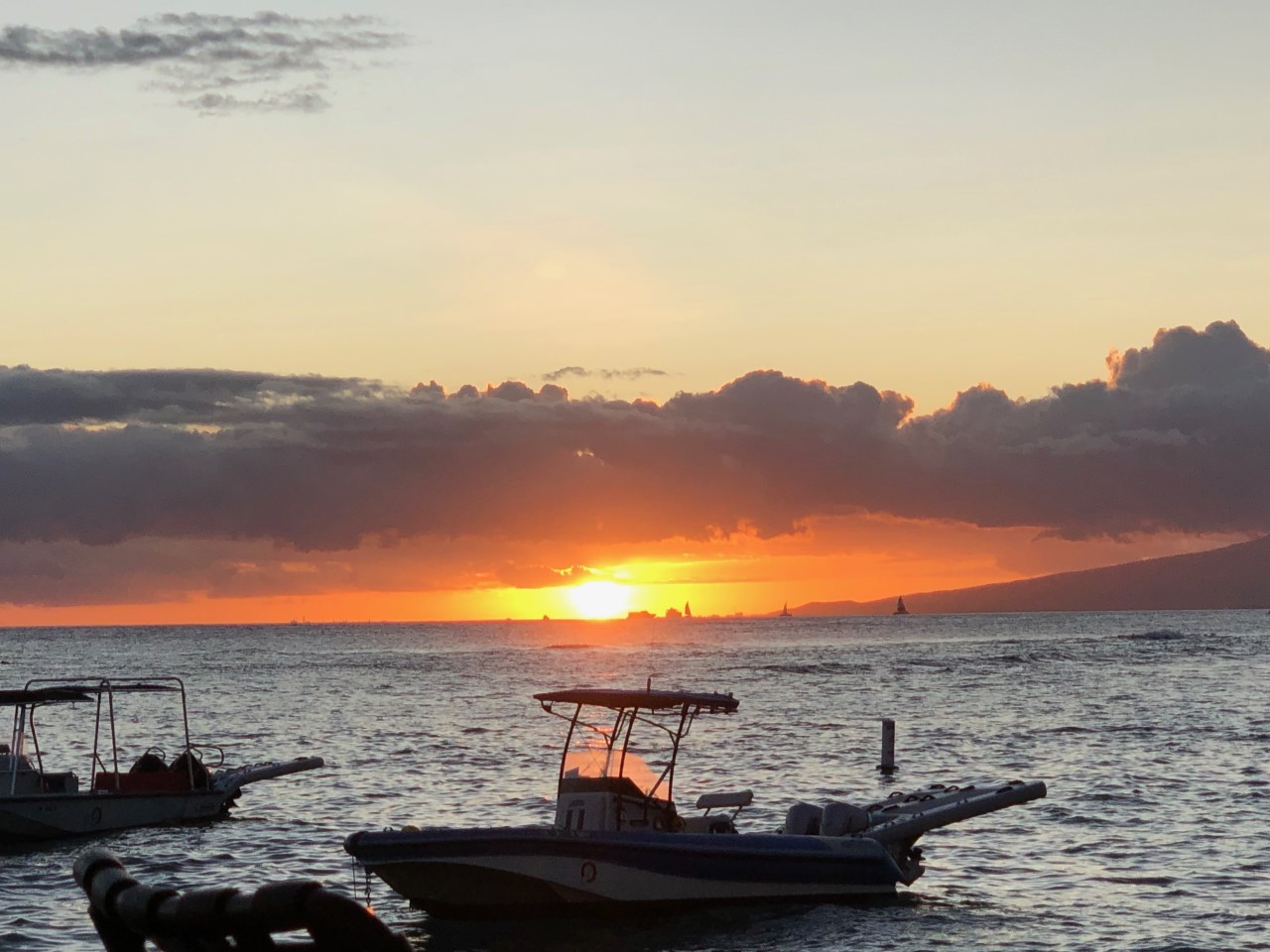 One of the highlights of living in Honolulu is the beautiful sunset we enjoy daily.