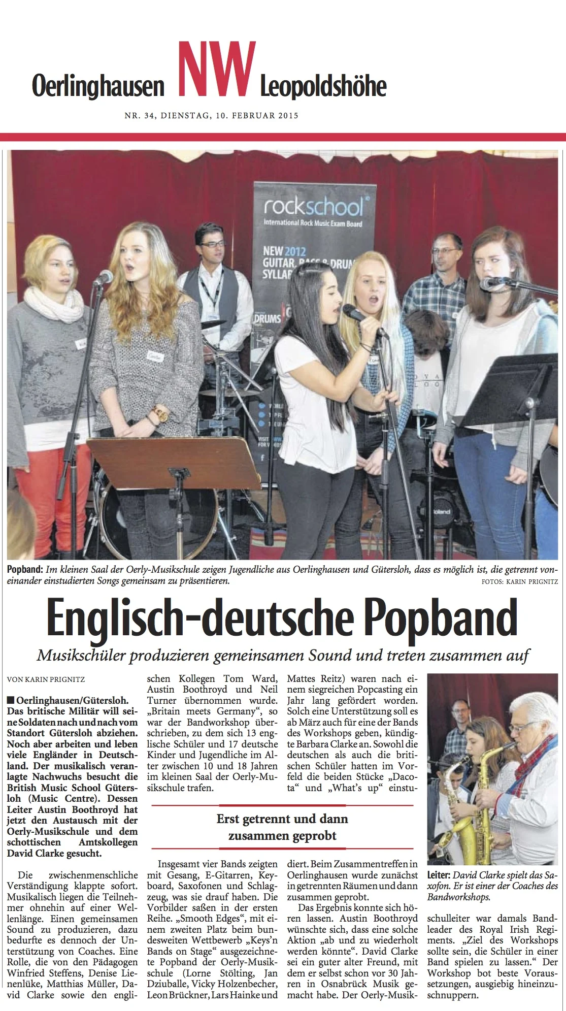 Artikel über britain meets germany NW