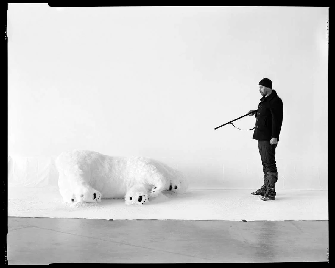 Recreation of Andree's First Polar Bear