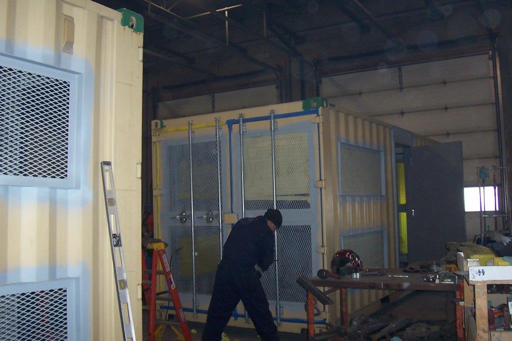 Cut outs and rebuild on doors