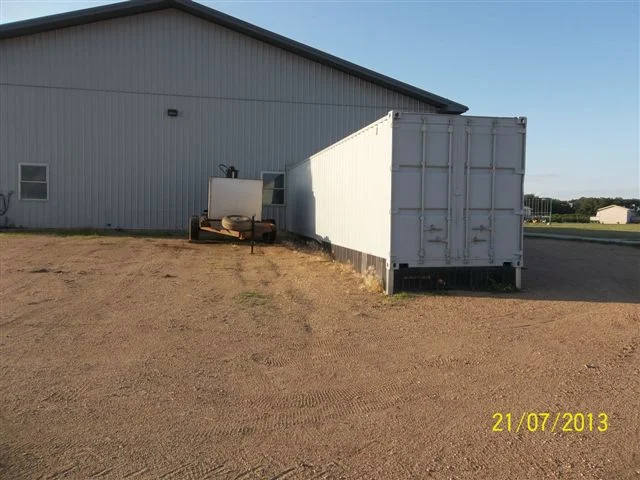 Great prepping the site here - this container won't sink.
