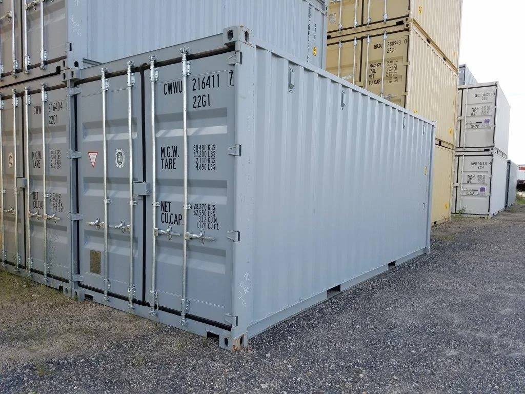 A one-trip 20' container is like a blank canvas. The possibilities are endless.