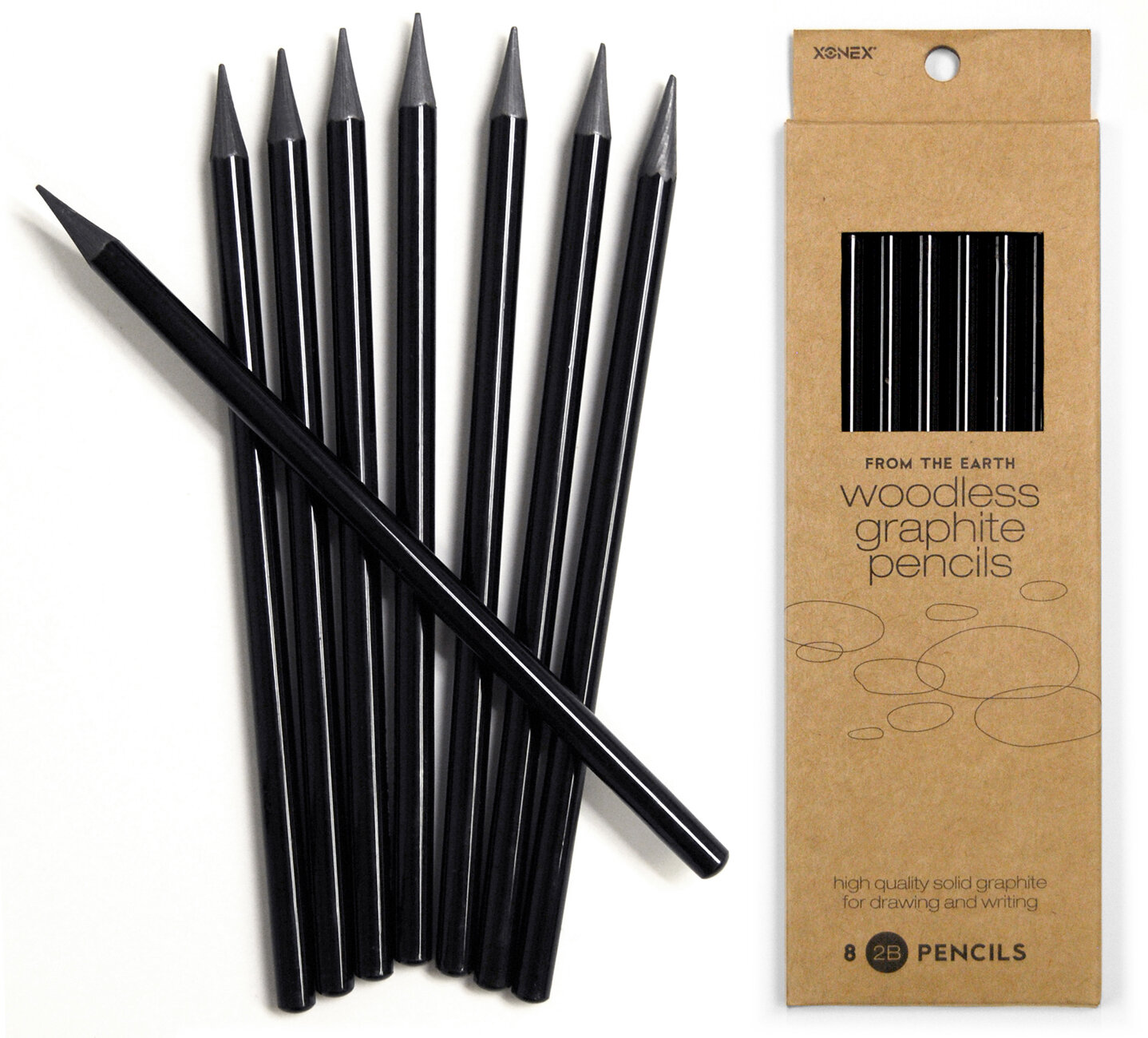 Woodless Graphite Pencils Set — Xonex