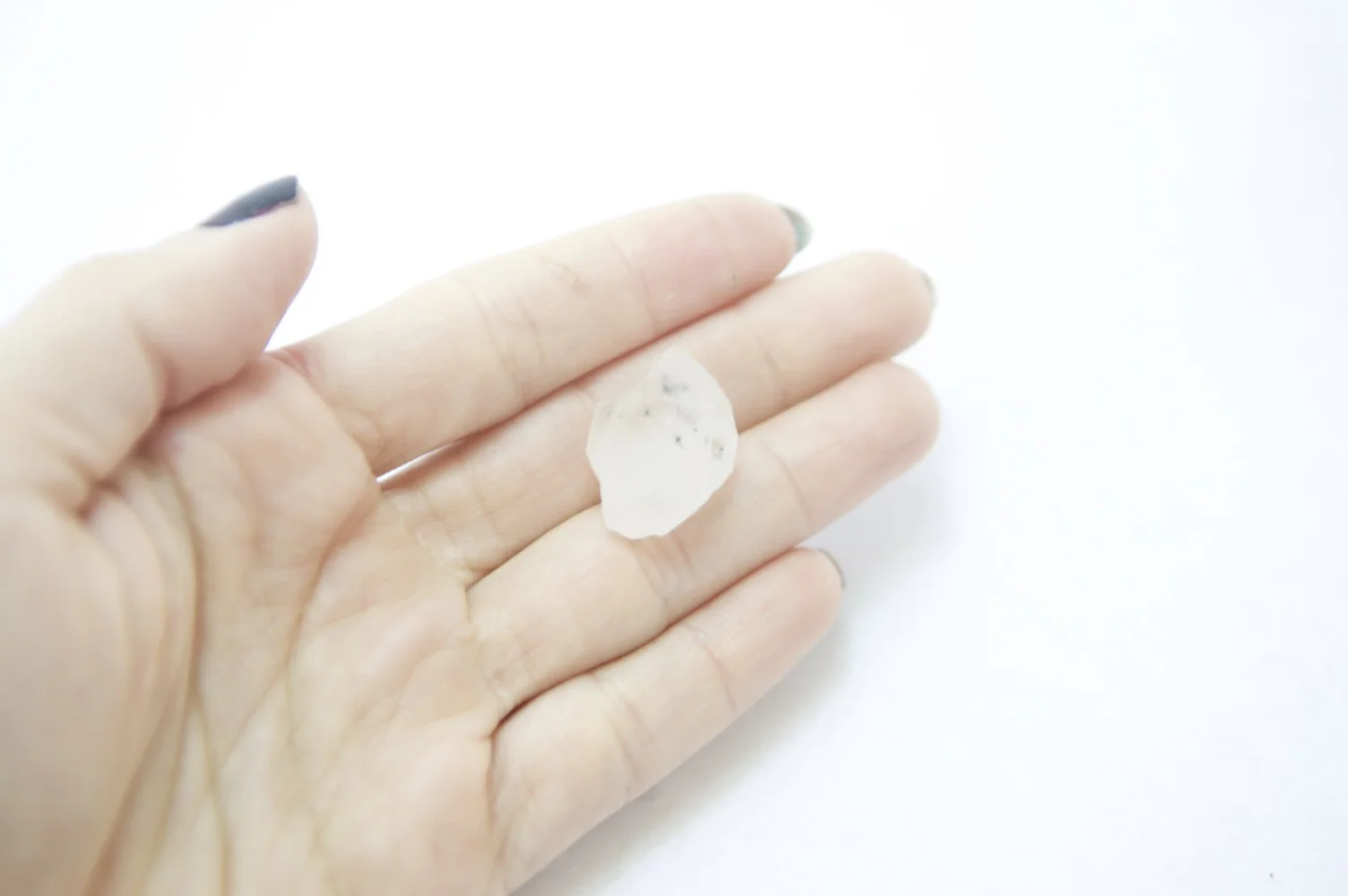 Hollandite Quartz Points