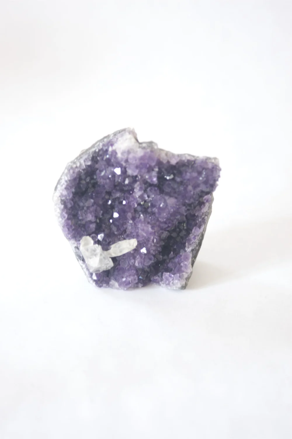 Standing Amethyst + Calcite