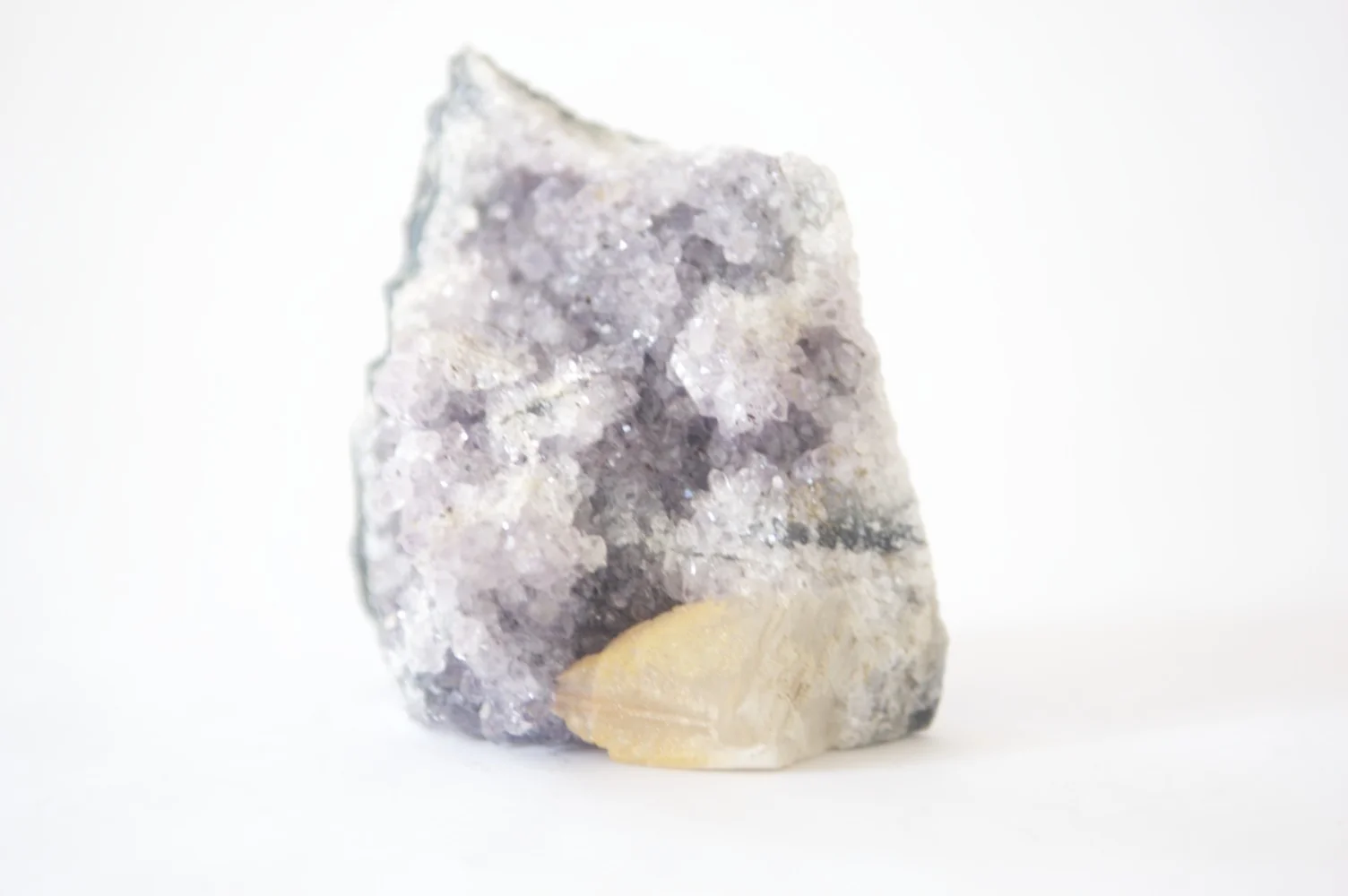 Uruguay Amethyst + Orange Calcite