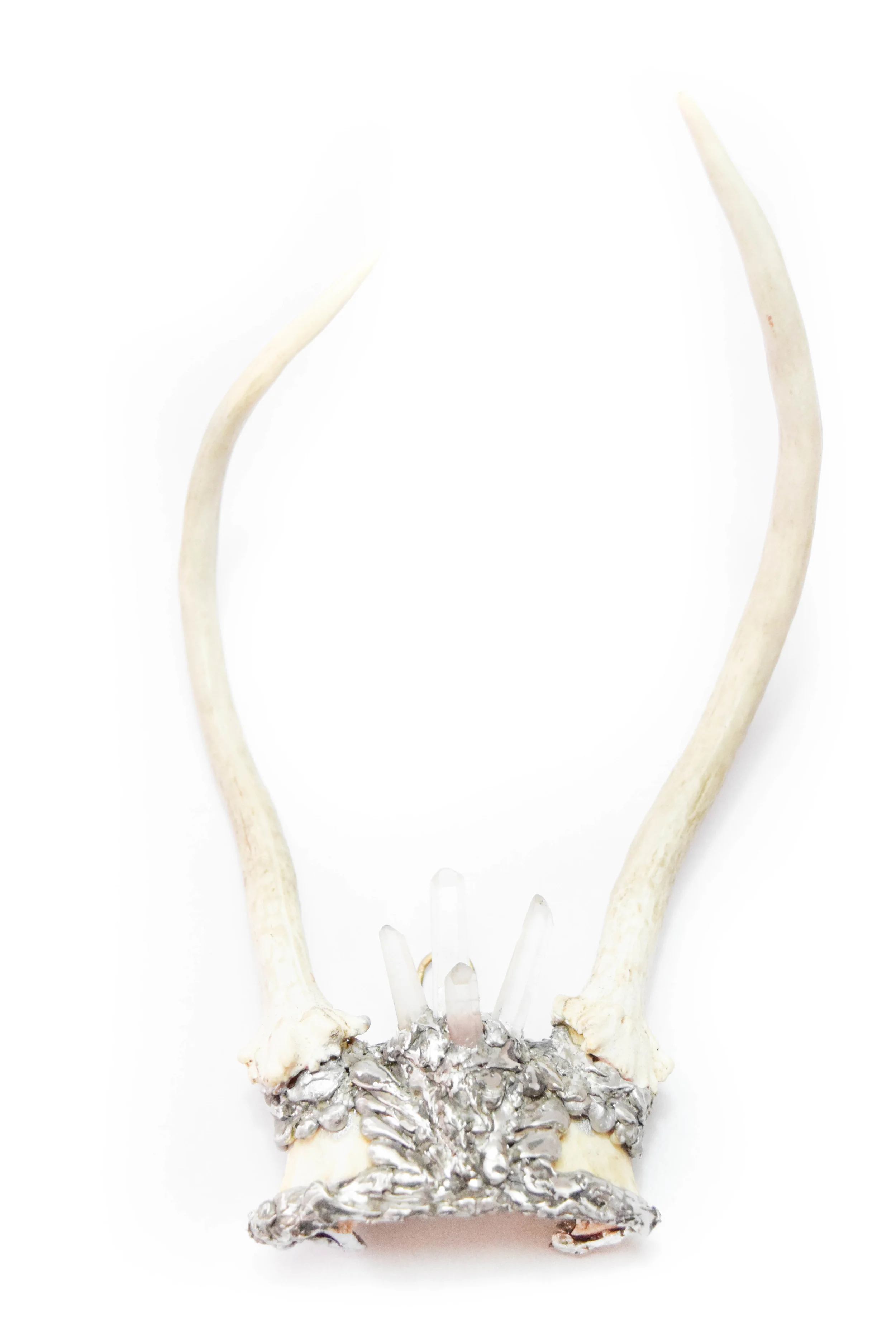 Silver Blooming Antlers