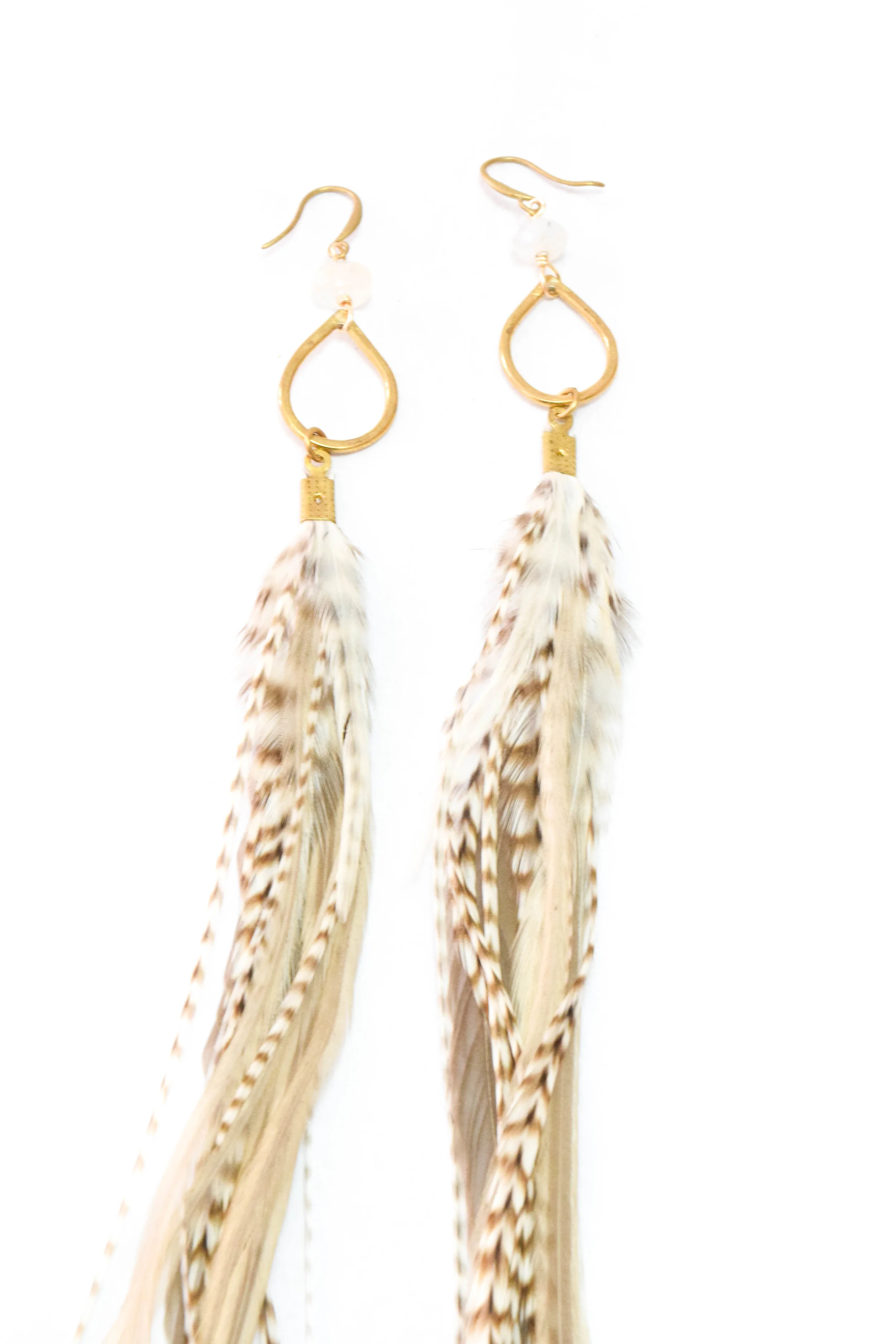 Lucy Feather Earrings