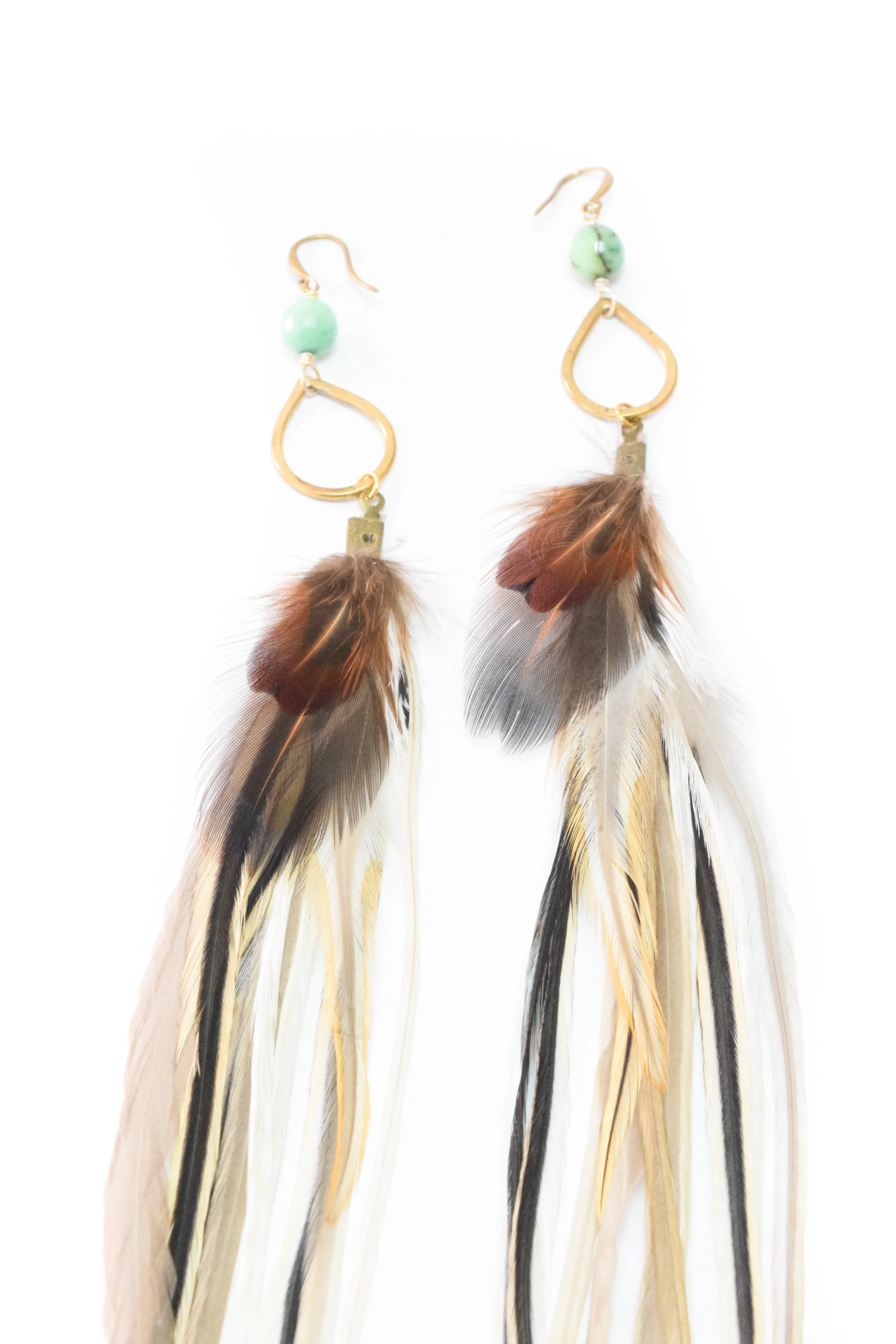 Bella Feather Earrings