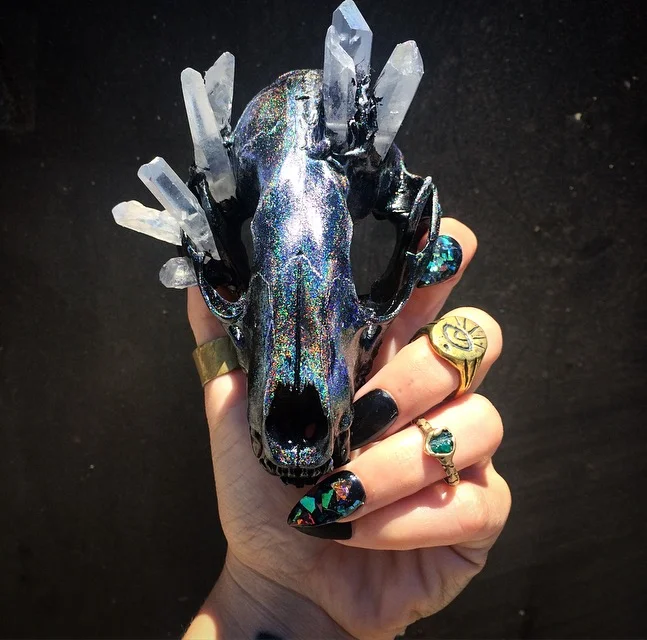 Holographic Crystal Skull